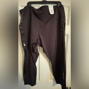 Xersion high-waist 7/8 length leggings - 3X